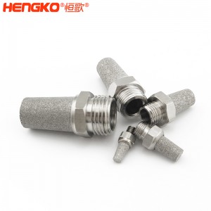 金属烧结气动消声器消音降噪,应用于通风管