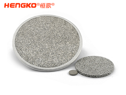 不锈钢包边过滤滤芯_复合烧结金属滤片