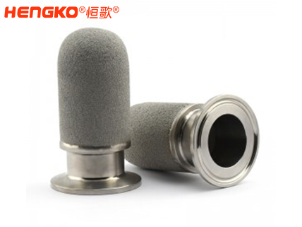 烧结过滤芯用于化工工业气体采样过滤颗粒物316L
