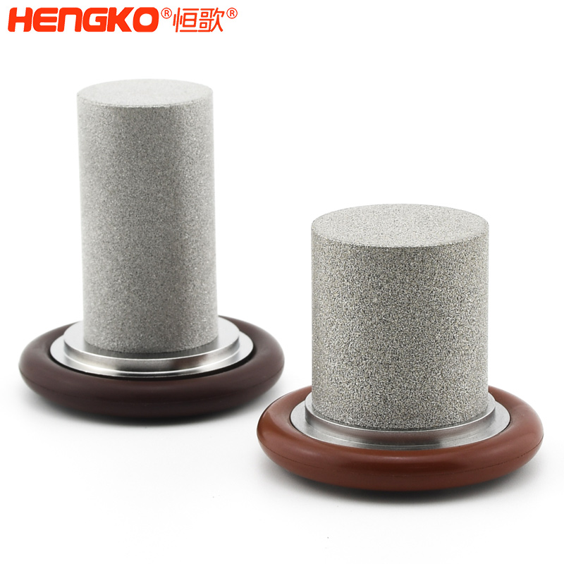恒歌KF16真空系统过滤器_不锈钢烧结过滤器厂家