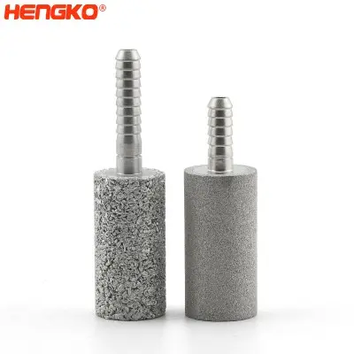 不锈钢碳酸化扩散石啤酒自制酿造套件 1/2" NPT 1/4" 倒钩