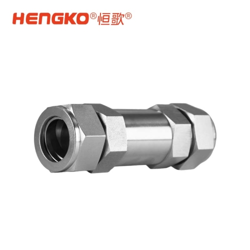 工艺气体专用过滤器_高纯UHP超纯气流微粒直通一体式过滤器