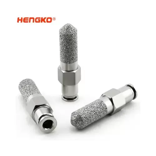 防水防尘且透气的温湿度传感器探头外壳_不锈钢粉末过滤器