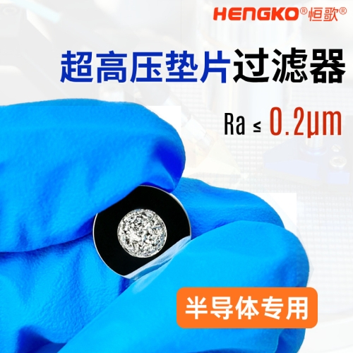 3纳米高纯气体面密封垫片丨粉末烧结过滤片